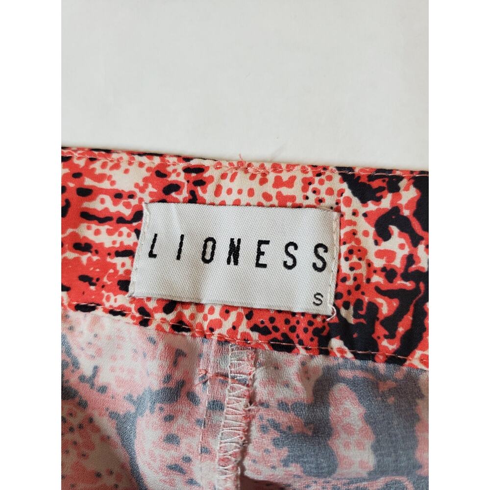 Lioness REVOLVE Womens Small Jogger Cypress Pants‎ Cargo Pockets RED Python - Picture 6 of 11